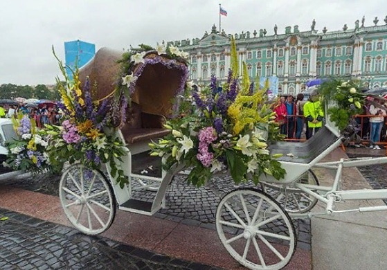 фестиваль цветов в Петербурге 2020